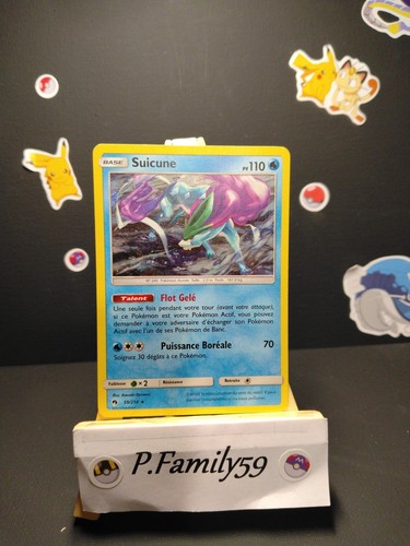 Carte pokémon suicune - pokémon, :