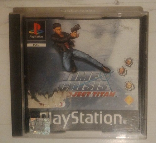Jeu ps1 time crisis project - time,