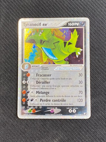 Carte pokémon tyranocif - carte,