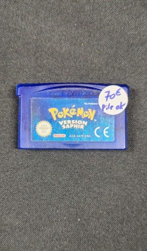 Jeu game boy advance pokémon - game,