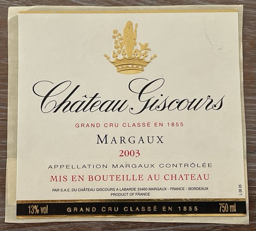 étiquette château - Étiquette,