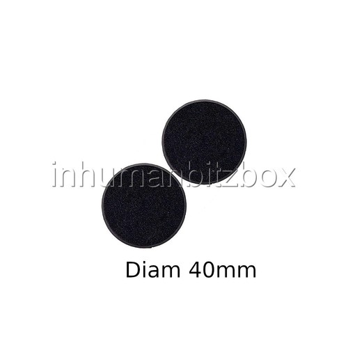 Socle base rond d40mm - x2,