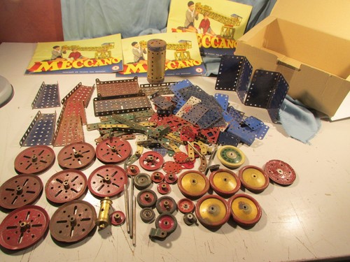 Meccano lot 2kg pièces - lot,