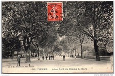 38 VIENNE - allee nord du champ de mars ---