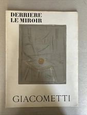 Alberto Giacometti Derrière le miroir 65 Mai 1964, Maeght Éditeur