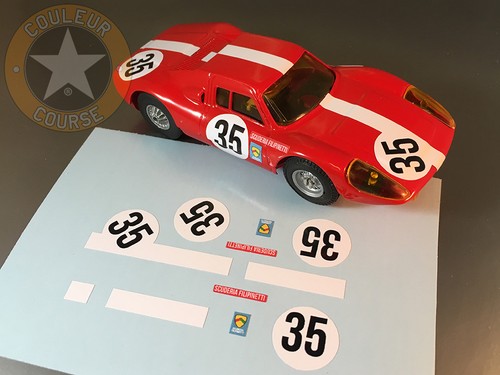 Stickers pour porsche 904 - 904, #35