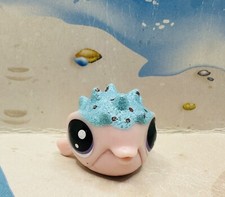 ❤️LPS authentic Petshop #2-19 Mini poisson globe paillettes berry fish sparkle❤️