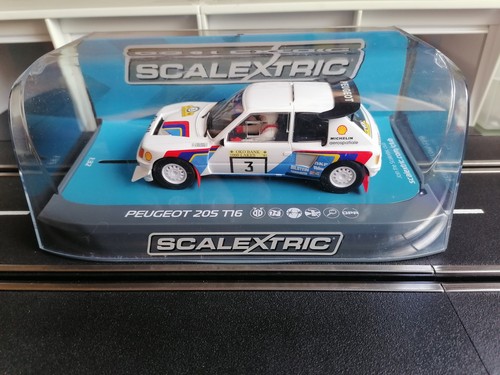 Scalextric rare peugeot 205 - scalextric,