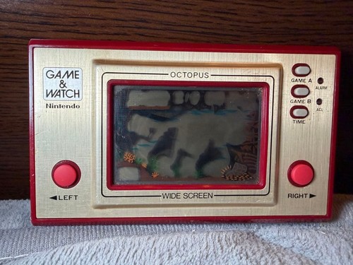 Vintage nintendo game watch - nintendo, &