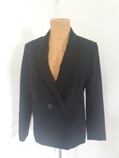 Veste de tailleur noire - BERSHKA - Taille M - Très bon état