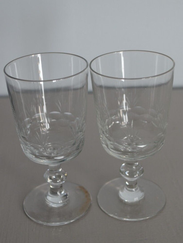 Verres vin blanc cristal - vin,