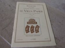 Bulletin le vieux papier 332-