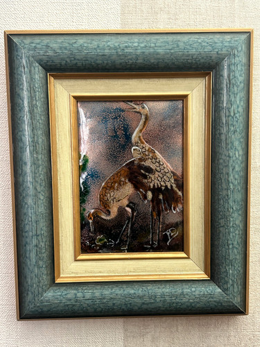 Tableau émaux signe - , p.m