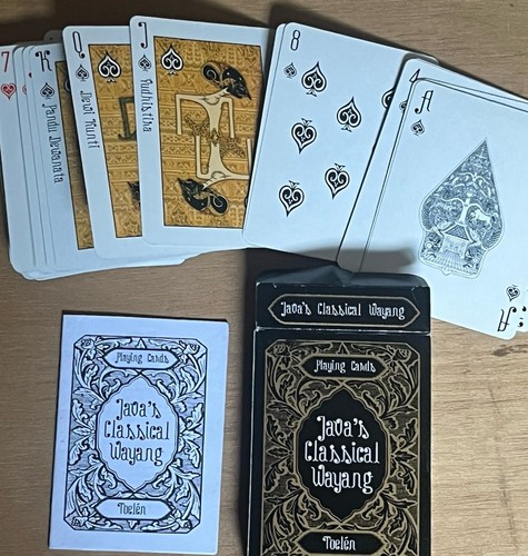 Jeu cartes vintage - cartes, toelen