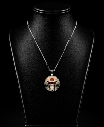 Collier torii japonais mm - japonais, 25