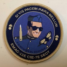 ECUSSON GENDARMERIE POLICE FRANCE PATCH Insigne Tissus EMAC Collector