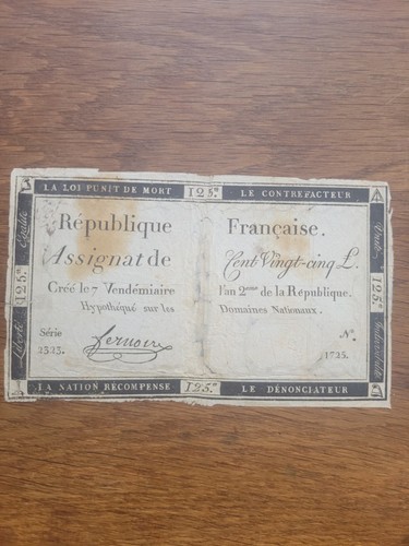 France assignat ancien - france,