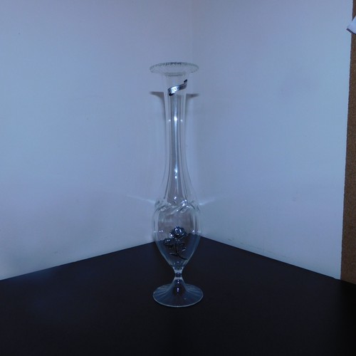 Soliflore verre étain - soliflore, et