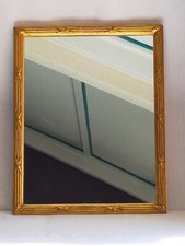 Miroir à la feuille d'or -