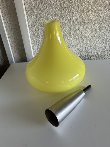 Vintage abat jour jaune - vintage,