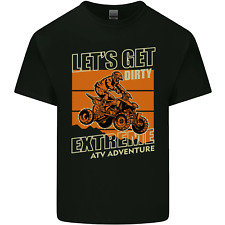 Allons Nous Salir VTT 4X4 Quad Vélo Biking T-Shirt En Coton Pour Hommes