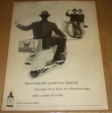 Lambretta  Imperial Whiskey Ad