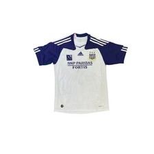Maillot football vintage RSC Anderlecht #10 Evan domicile saison 2010-2011