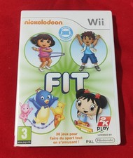 Jeu Nintendo Wii Nickelodeon Fit - Dora - 2k play - en très bon état 