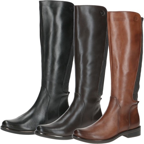 Bottes longues cuir stretch - longues,
