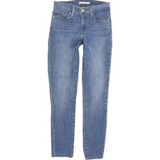 Levi's Slimming   Femme Bleu Skinny Slim Stretch Jeans W25 L28 (70786)
