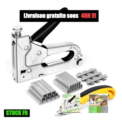 Agrafeuse manuelle 1 bois - manuelle,