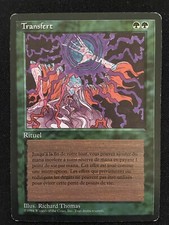 CARTE MAGIC TRÈS RARE FR 1er EDITION BORD NOIR 1994 FRÈRE DU LOTUS NOIR OVER OP