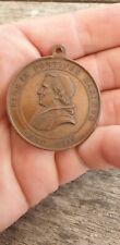 RARE MEDAILLE DU CONCILE DU VATICAN DE 1869 OLD MEDAL PAPE VATICAN PELERINAGE