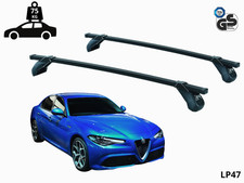 Barres Toit Pour Alfa Romeo Giulia 2016- Capacité 75 KG