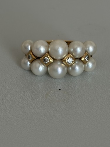 7554 bague vintage or jaune - or,