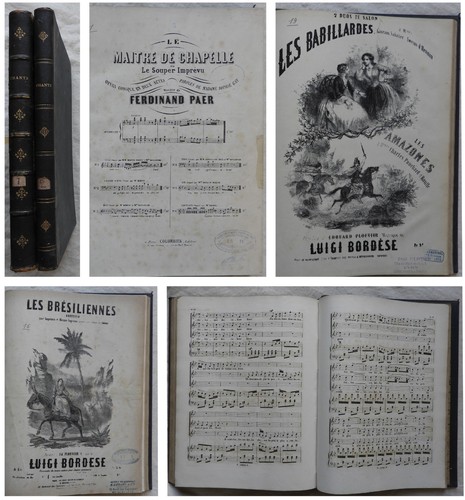 Partitions anciennes grand - anciennes, (grand