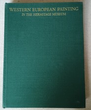 Livre d'art vintage "Peinture européenne occidentale au musée de l'Ermitage"1970