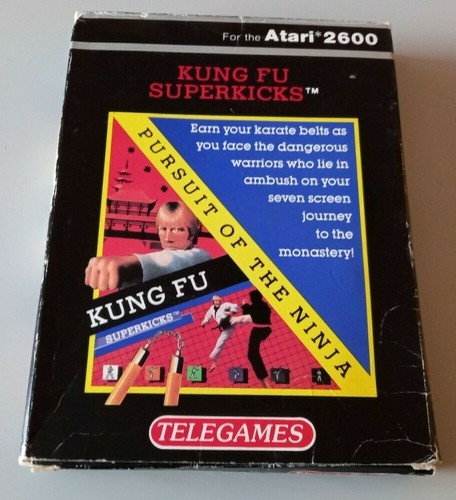 Jeu atari 2600 kung fu - "kung,