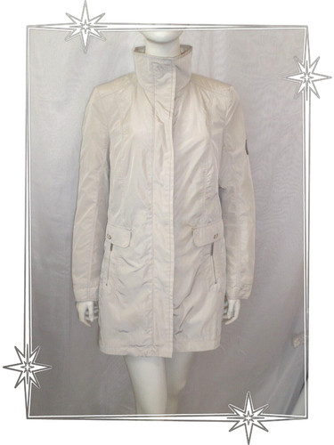 Parka imper fantaisie crème - parka,
