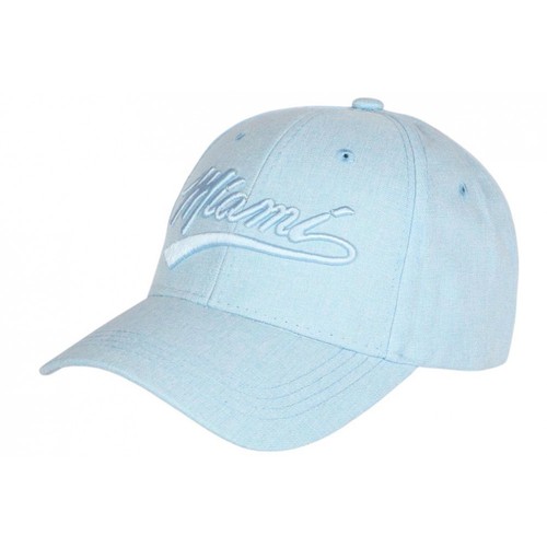 Casquette miami bleue pastel - casquette,