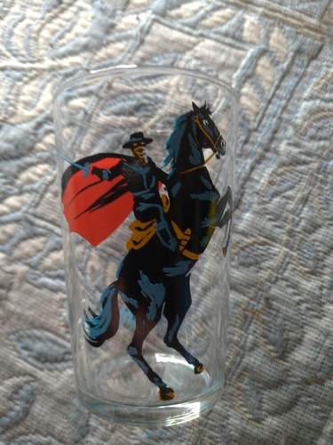 Zorro verre moutarde disney - zorro,
