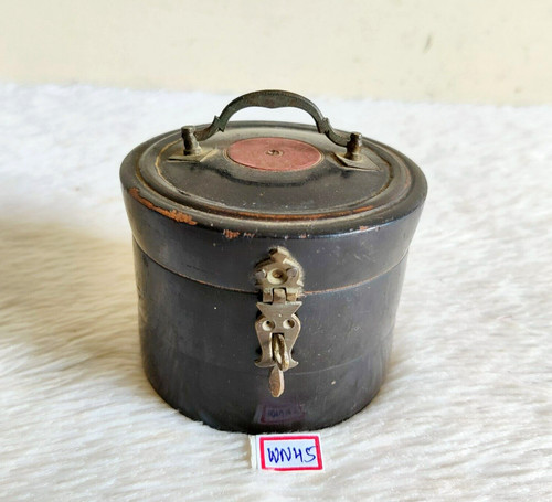 Boîte ronde bois - boîte, en