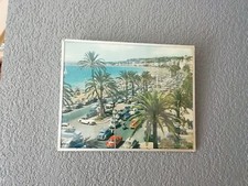TABLEAU PHOTO ANCIENNE PROMENADE DES ANGLAIS NICE 1970 