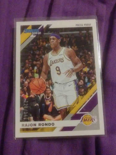 2019 rajon rondo donruss - 2019-20,