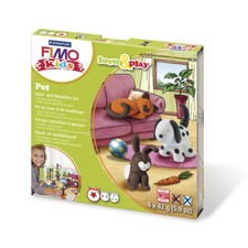 Kit Pâte Fimo Kids Animaux de