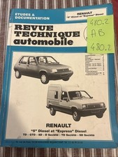 Revue technique Renault Express super 5 TD GTD SD D TD SD diesel R 5 Express R5
