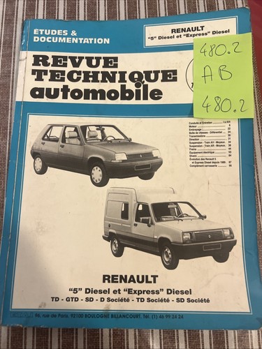 Revue technique renault - technique,