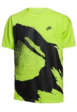 Nike Challenge court Agassi  T Shirt size L  Air tech challenge VOLT HOT LAVA OG