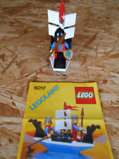 LEGO 6017 King's Oarsmen 1987 Vintège avec la notice originale casque fermé noir