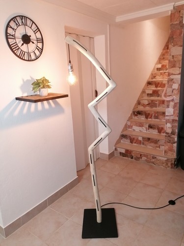 Lampadaire bois flotté lampe - flotté,,